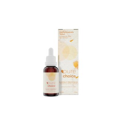 Pure Choice Vitamin C Serum - Brightens & Evens Skin Tone, 1.01 fl oz