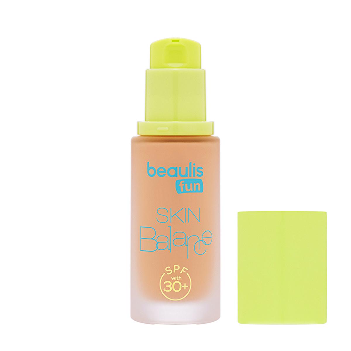 Beaulis Fun Skin Balance Foundation Makeup - Lightweight, SPF 30, Natural Look