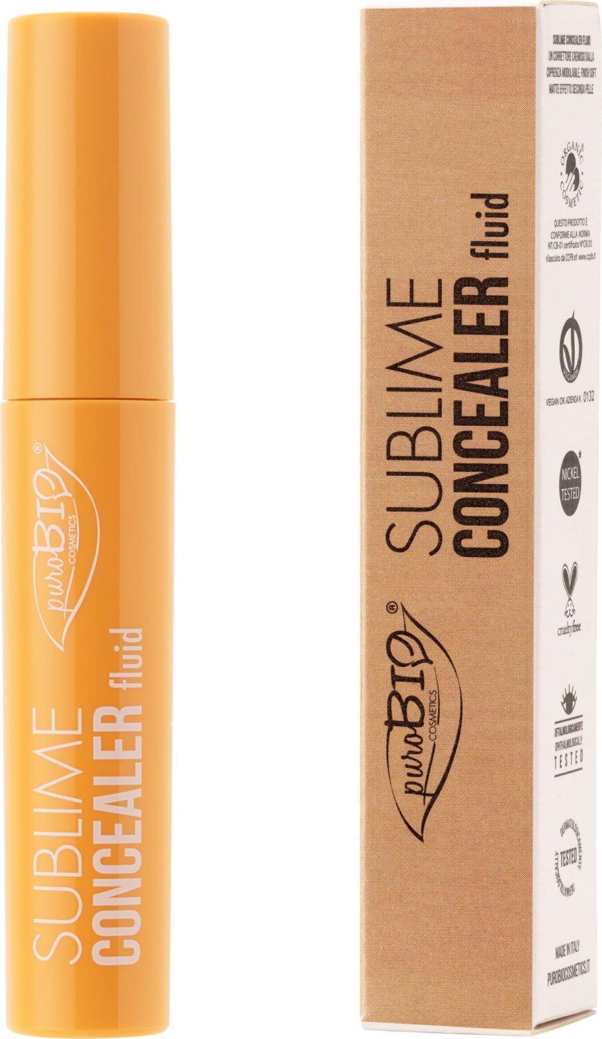 Purobio Sublime Concealer Fluid 03 - Matte Finish, Organic Aloe Vera