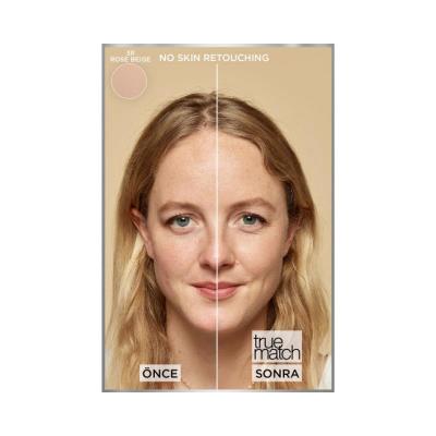 Loreal Paris True Match Foundation - Natural Look, Long Lasting, Hydrating Makeup for All Skin Types - 3R Rose Beige