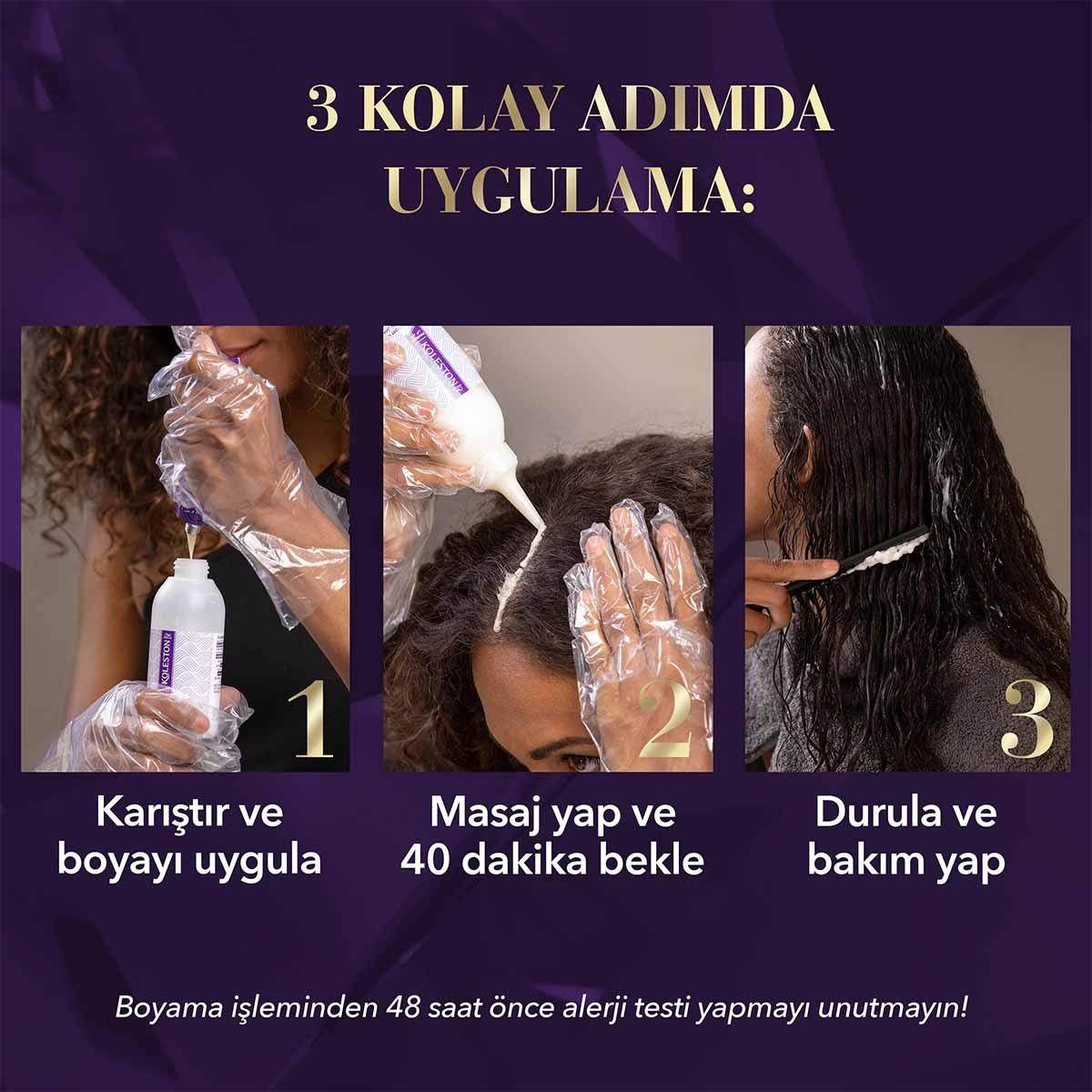 Wella Koleston Supreme Hair Dye 7/77 Işıltılı Kahve - Luxurious Cream Dye for Vibrant Color