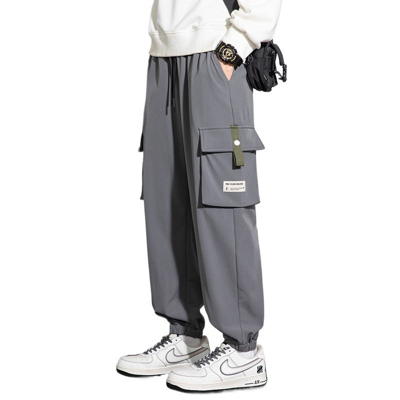 Plus Size Men's Loose Tapered Workwear Pants