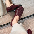 2026 Summer Women French Retro Super Soft Bow Foldable Flats, Egg Roll Ballet Shoes, Mary Jane Casual Shoes