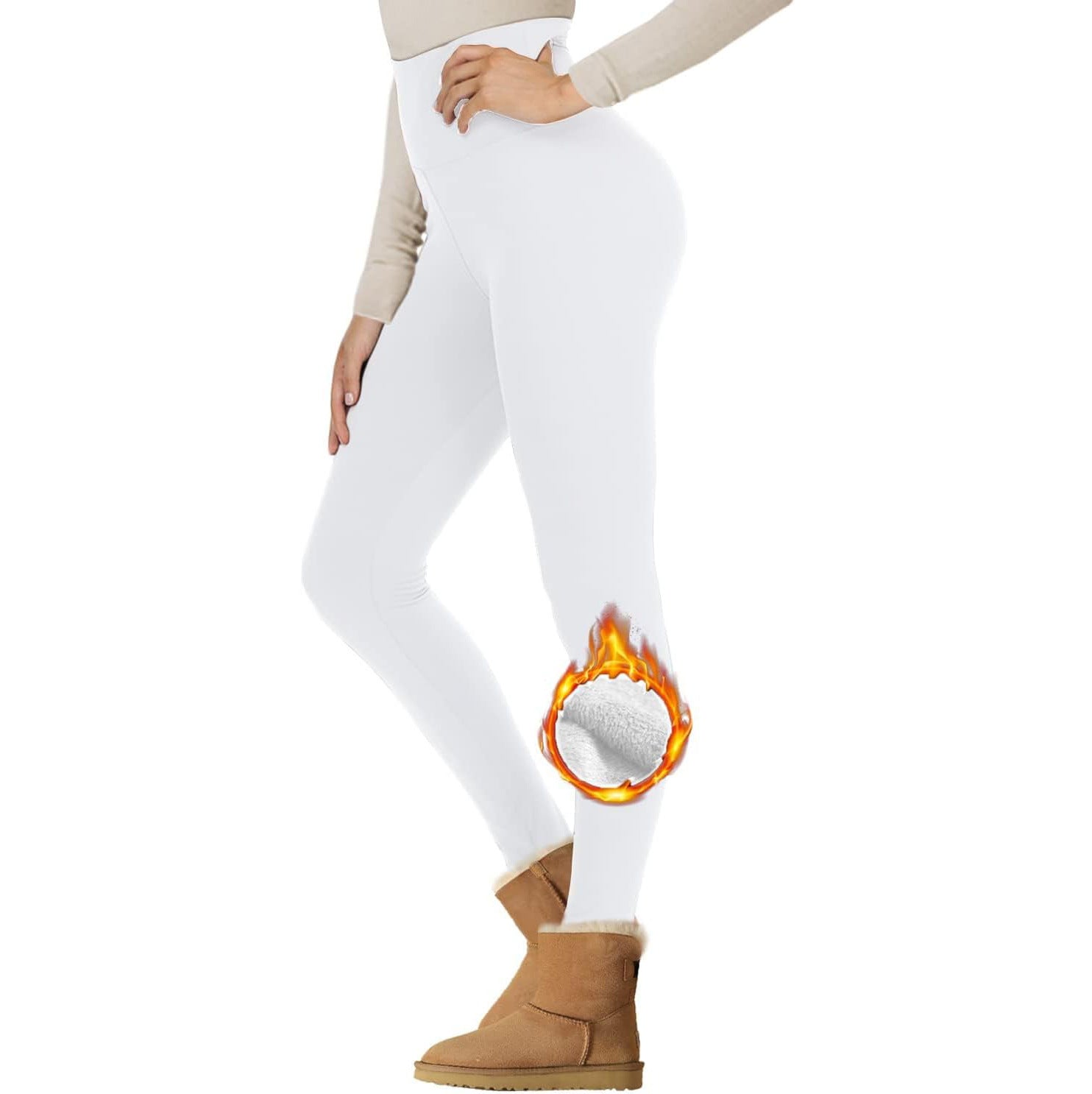 Velvet Padded Thermal Leggings