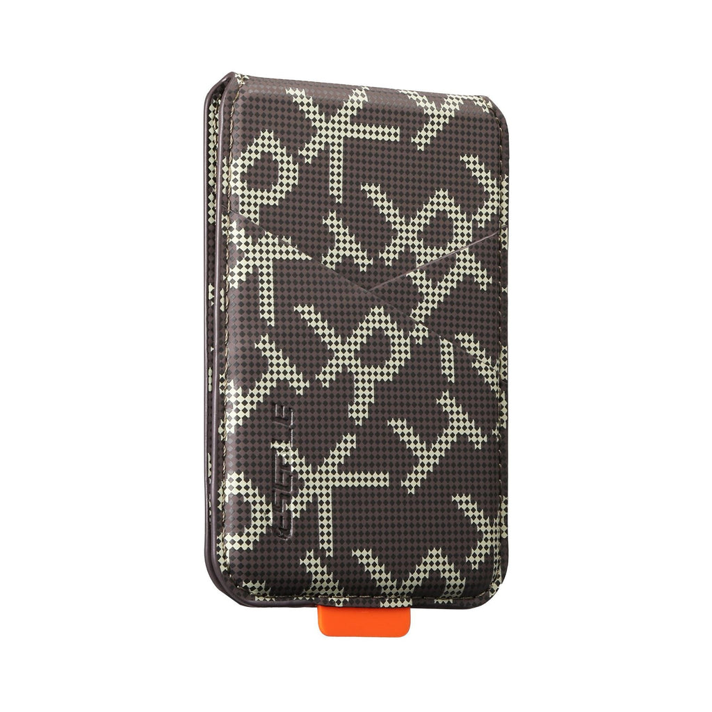 Unisex Portable ID Card Holder With Letter Patterns