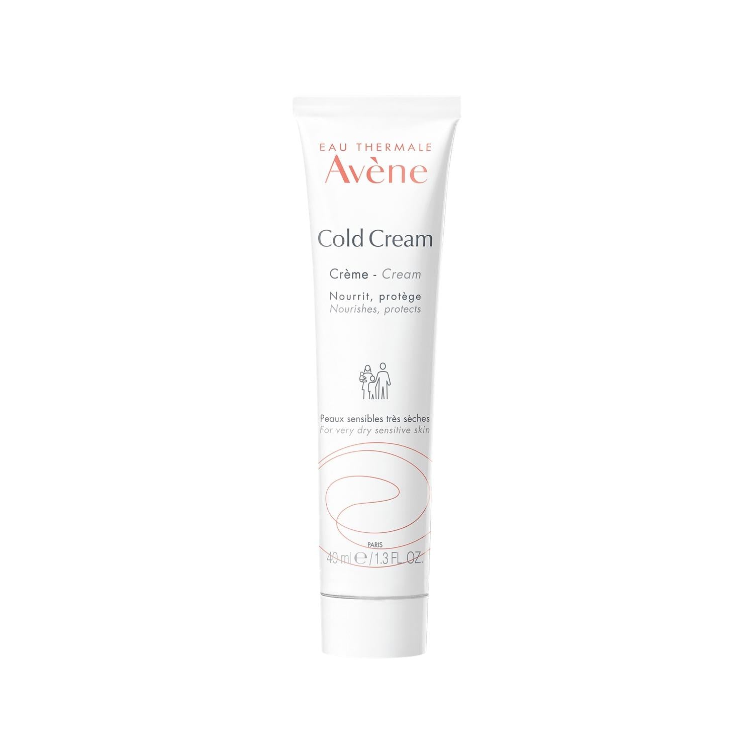 Avene Cold Cream Moisturizer for Dry Skin - 40ml Gentle Hydration for Sensitive Skin
