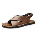 Cross-border Plus-size Foreign Trade Hand-sewn Sole Sandals