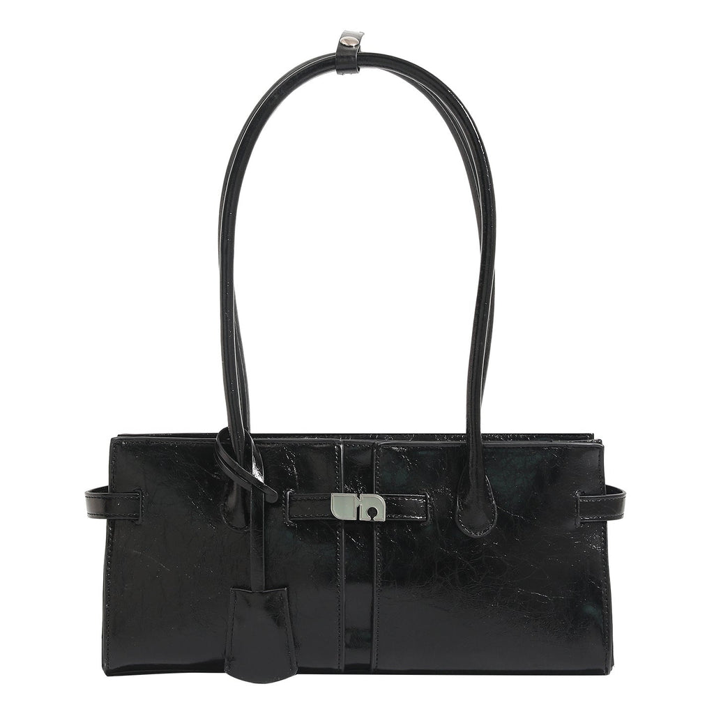 Womens Versatile Commuter Handbag Luxurious Feel Large Capacity