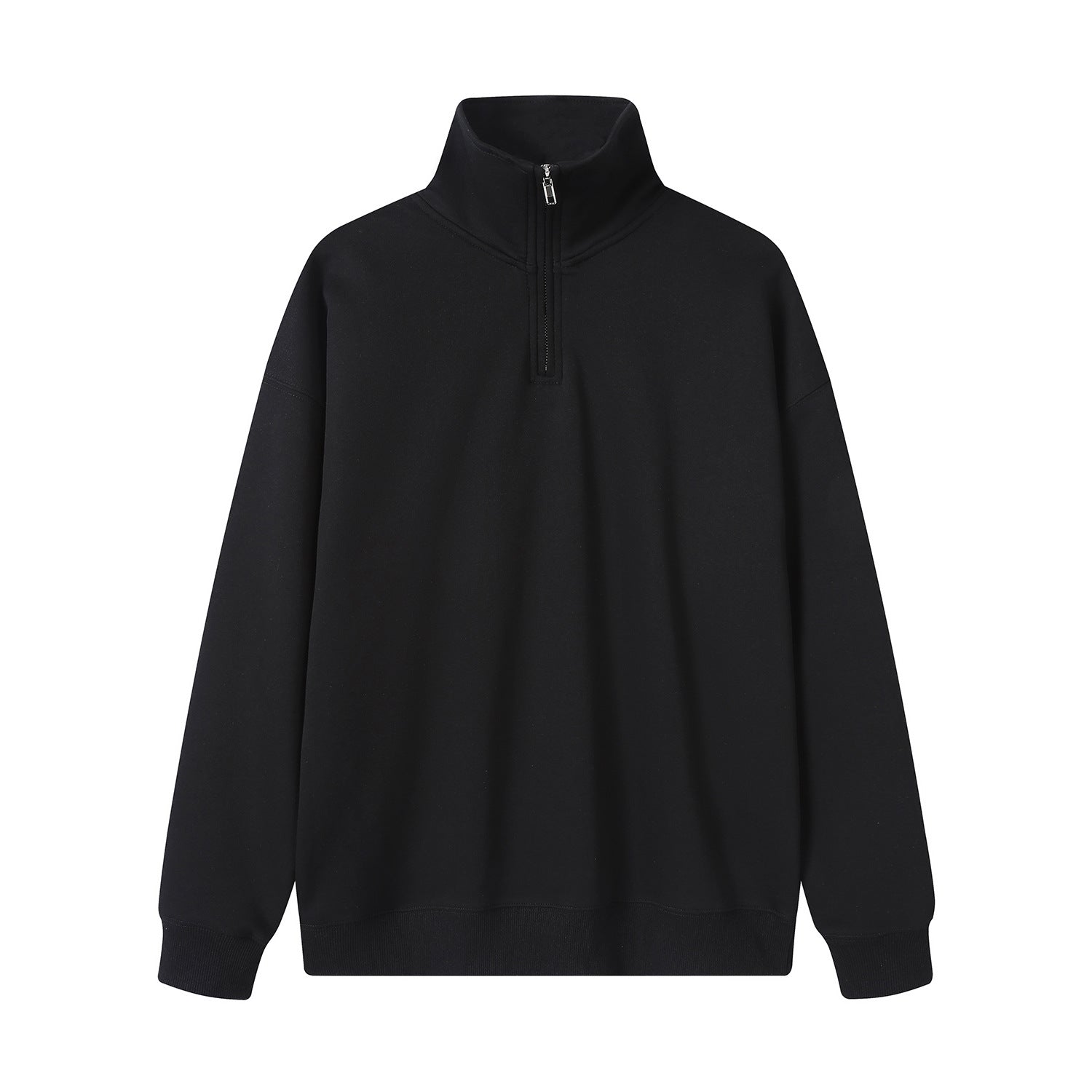 Women's  Premium Half-zip Stand-up Collar Hoodie