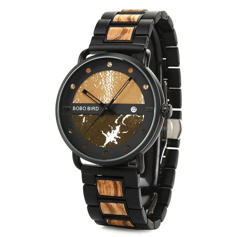 Unisex Sporty Wooden Watch