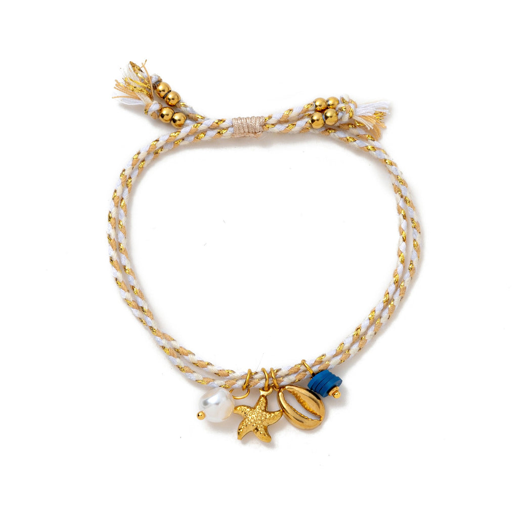 Multilayer Stacked Bracelet Womens Stretchy Beach Bracelet