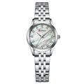 Rhinestone Ultra-thin Womens Shell-face Watch