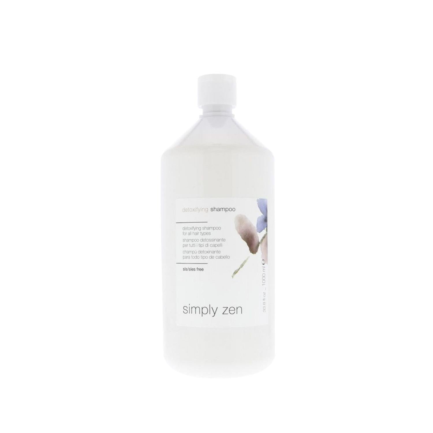 Simply Zen Detox Shampoo 1000ml - Detoxifying Hair Care for Healthier Cleaner Hair