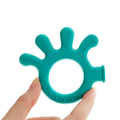 Babyjem Baby Teether Toy, Soft and BPA Free Teething Relief for Infants - Green Octopus