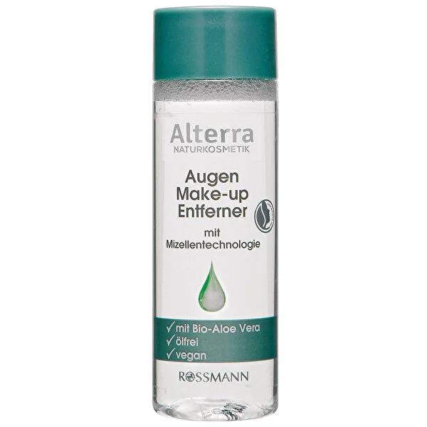 Alterra Natural Eye Makeup Remover - Gentle, Vegan, Oil-Free, Sensitive Skin Friendly
