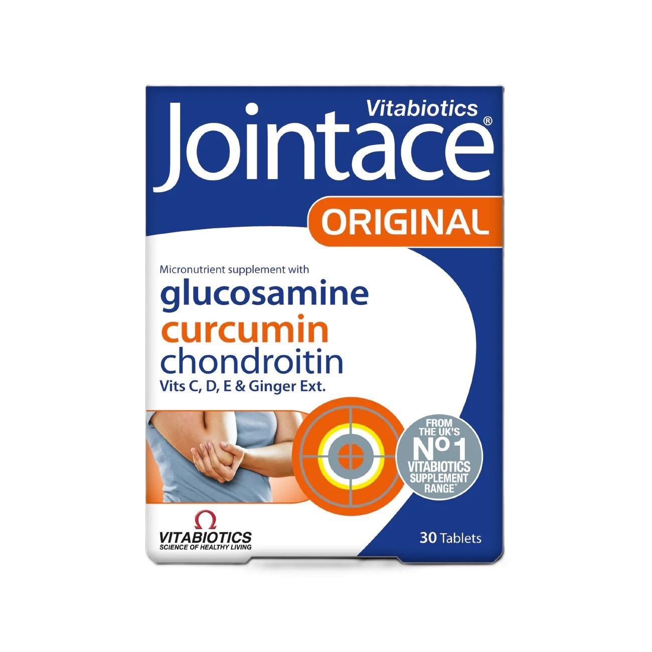 Vitabiotics Jointace Original 30 Tablet - Joint Health Supplement with Glucosamine & Curcumin