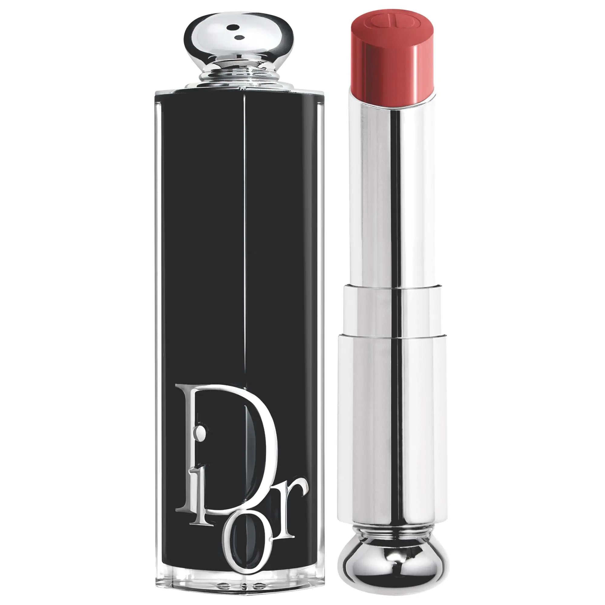 Dior Addict Shine Lipstick - Long-Lasting Hydrating Luxury Lipstick with 24-Hour Hydration & Refillable Couture Case