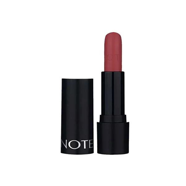 Note Deep Impact Terracotta Lipstick: Creamy, Hydrating, Long-Lasting Semi-Gloss Color