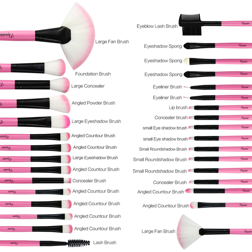 32-Piece Cosmetic Makeup Brush Tool