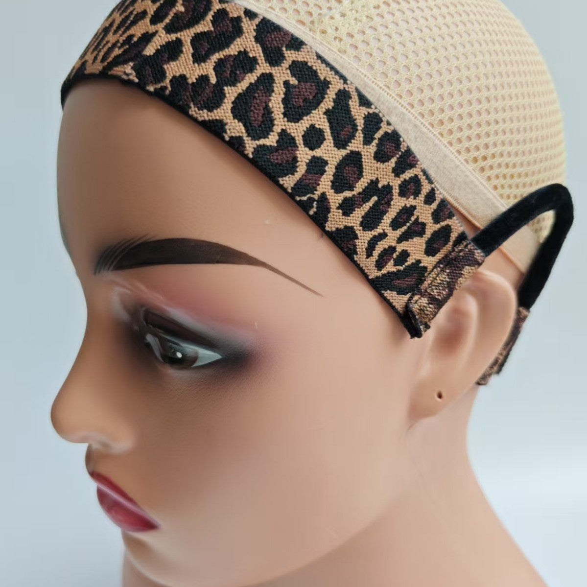 Portable Elastic Band Stretchy Strap Velcro Hairband