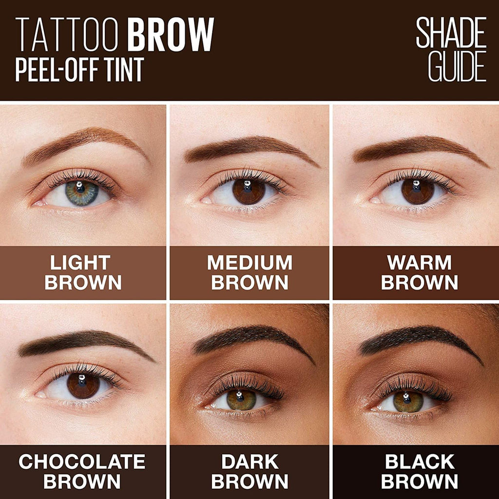 Maybelline New York Brow Tattoo Longlasting Tint Medium Brown 4.9ml