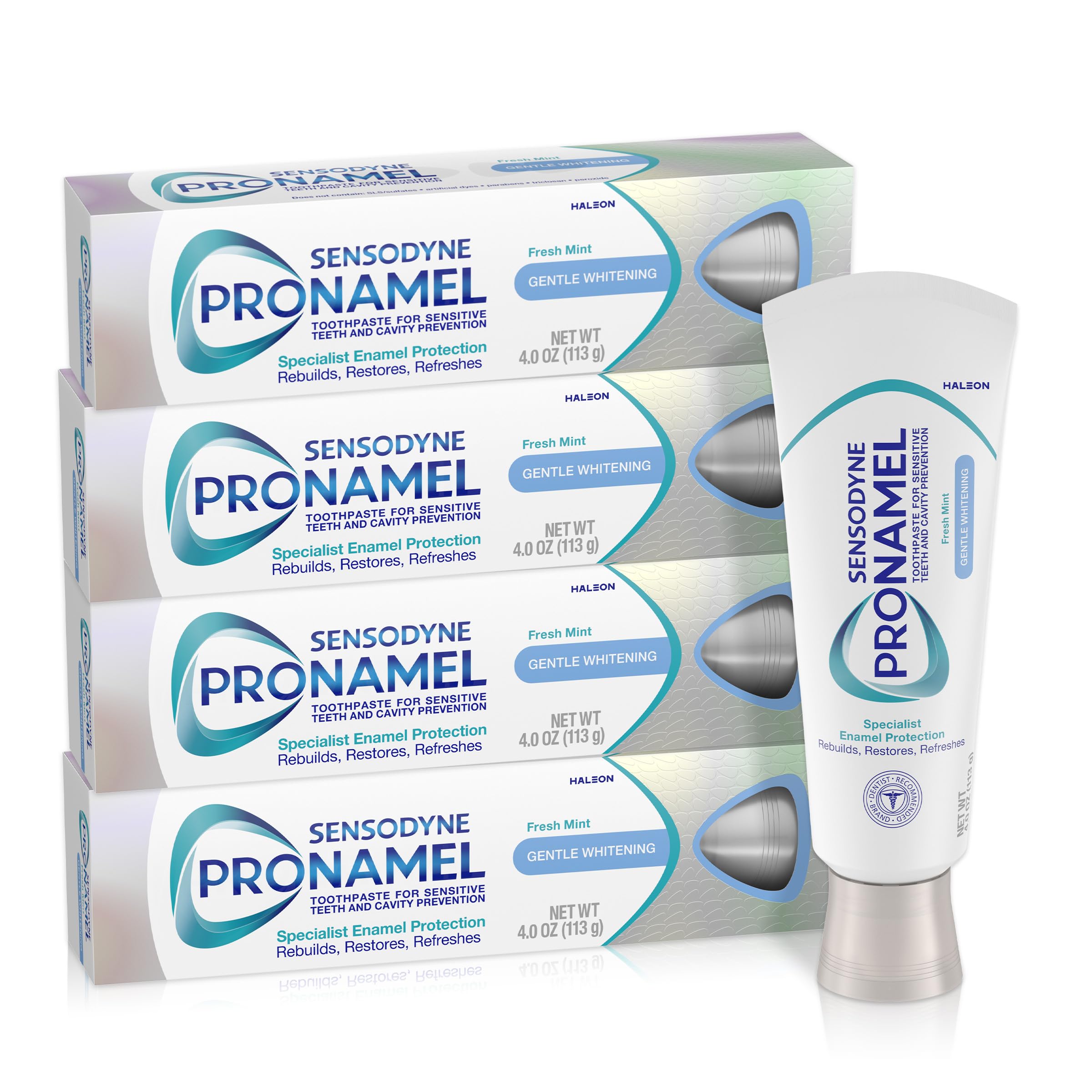 Sensodyne Sensitive Teeth Toothpaste with Whitening - 2.54 fl oz - For All-Day Sensitivity Protection & Oral Care