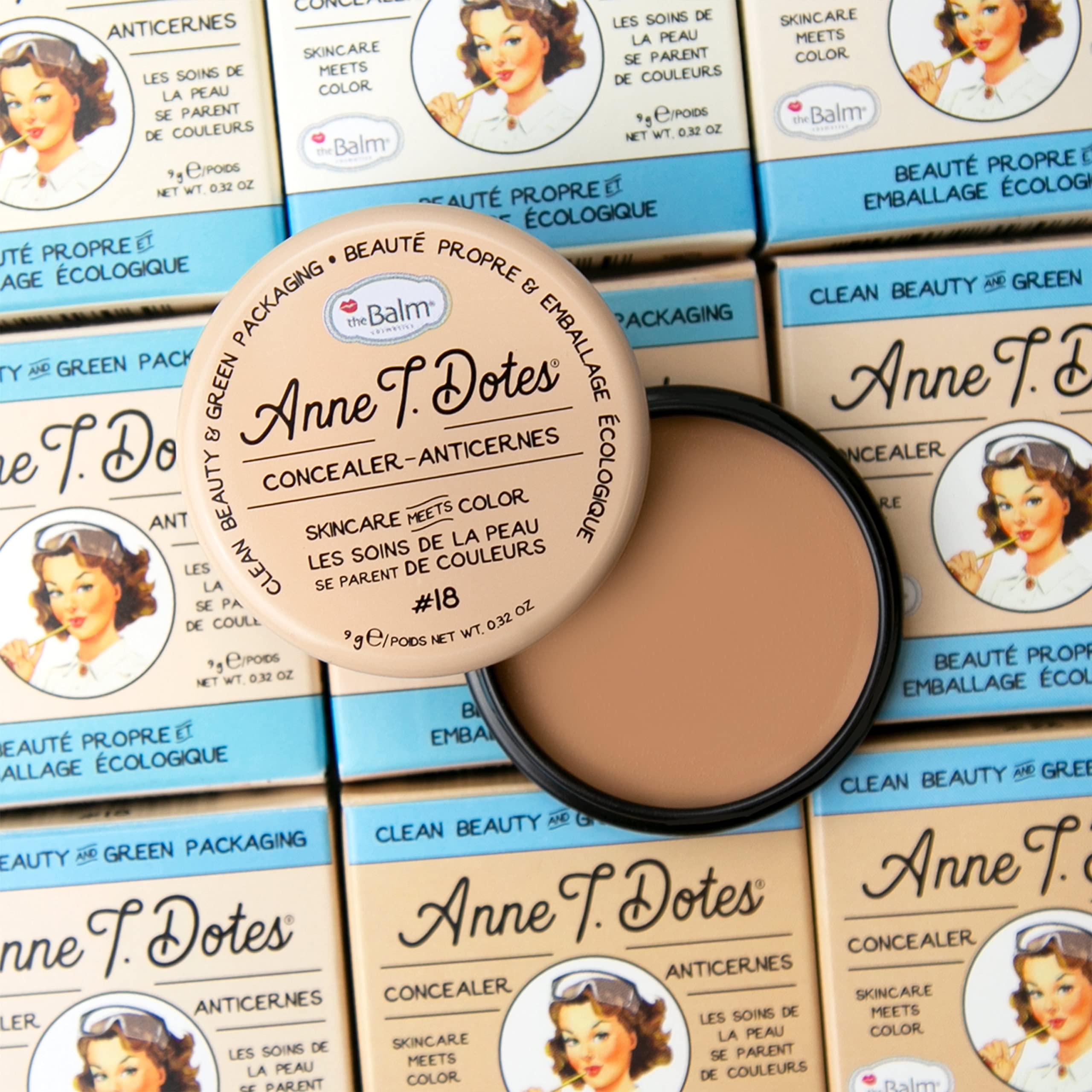 theBalm Anne T. Dotes Concealer 18 - Creamy Coverage | Natural Finish