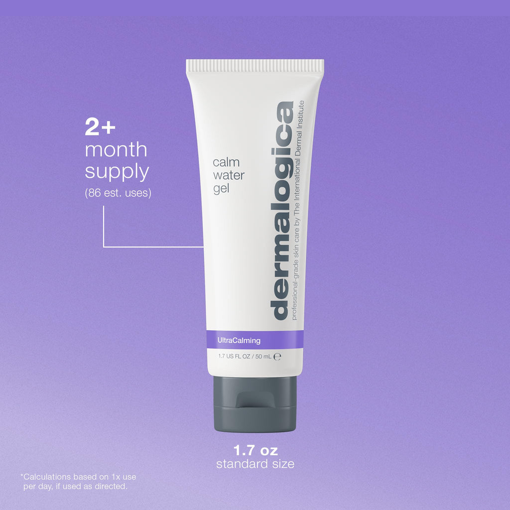 Dermalogica Calm Water Gel - Lightweight Moisturizing Gel for Sensitive Skin, Fragrance-Free, 1.69 fl oz