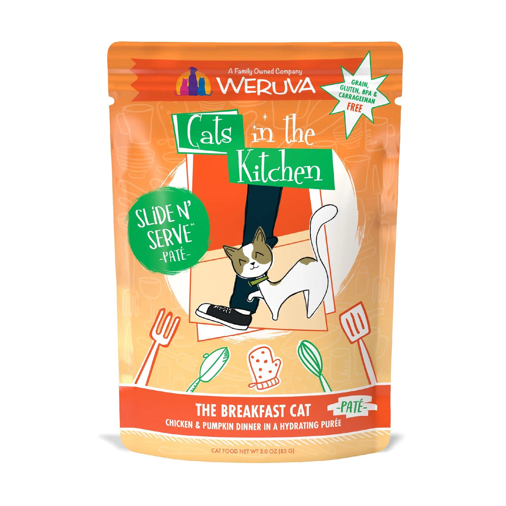 Cats in the Kitchen Paté Slide N' Serve The Breakfast Cat (3oz)