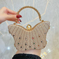 Exquisite Butterfly-shaped Handbag Crossbody And Shoulder Bag