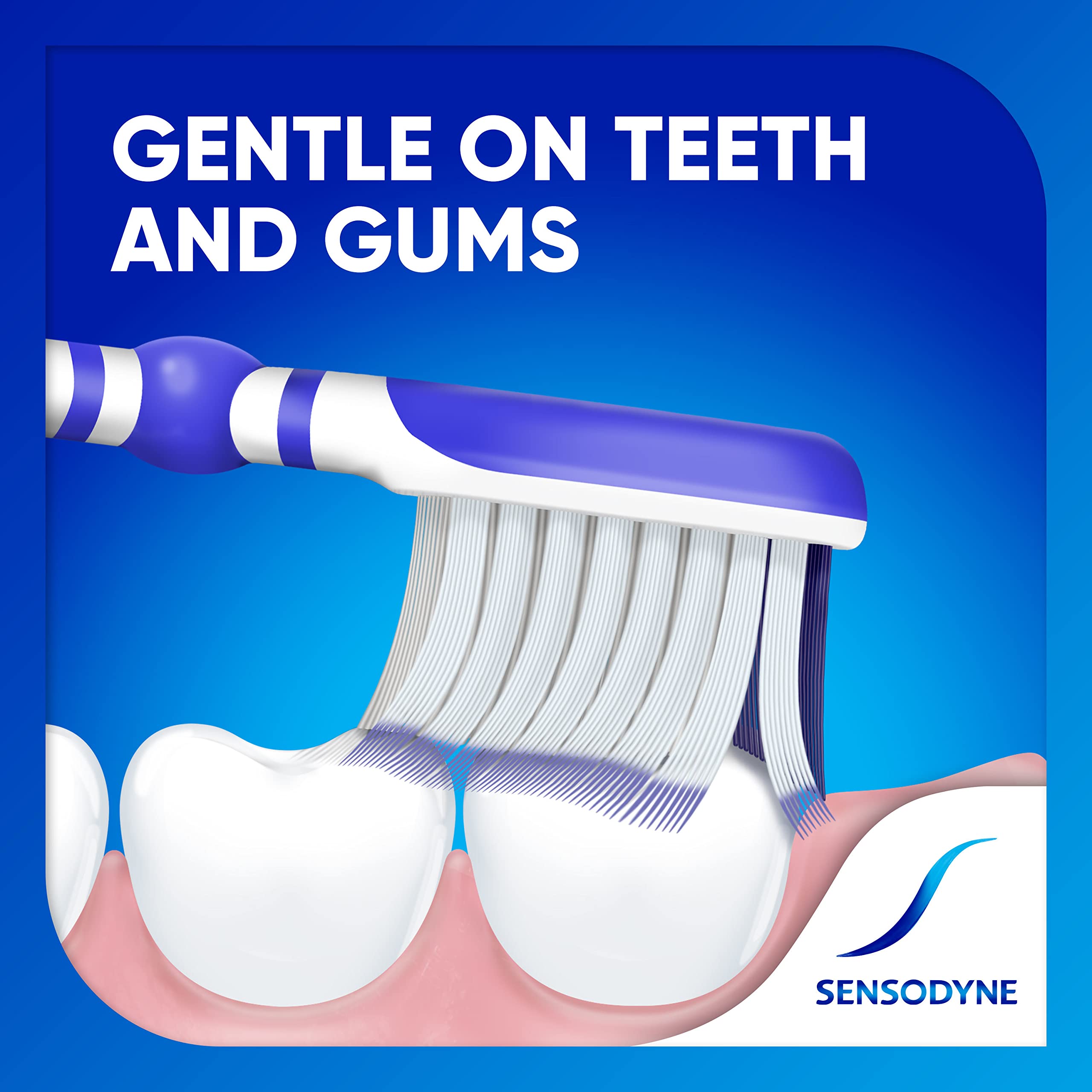 Sensodyne Soft Bristle Toothbrush for Sensitive Teeth - Gentle Oral Care Solution