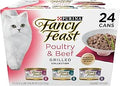 Fancy Feast Chicken, Turkey & Beef Grilled Variety 3oz 24Ct