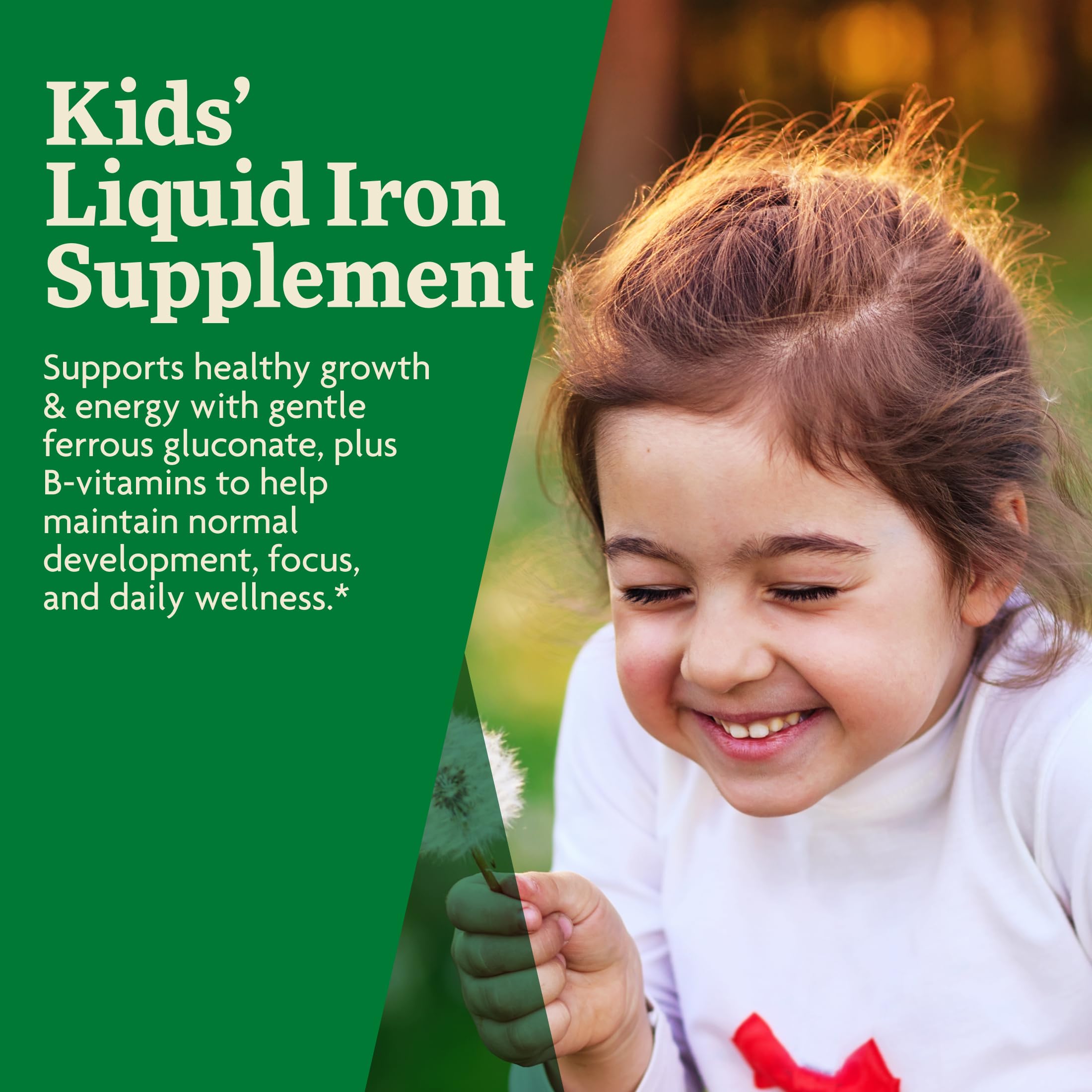 Floradix Liquid Dietary Supplement - Natural Iron & Vitamin Supplement for Adults & Children, Gluten-Free, 8.45 fl oz