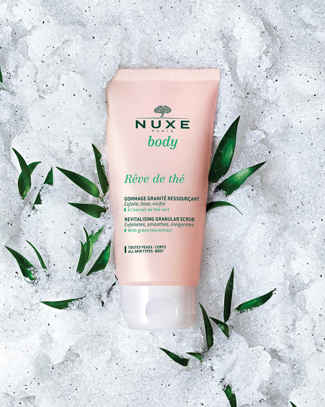 Nuxe Reve De The Body Scrub - Natural Exfoliant for Smooth Skin