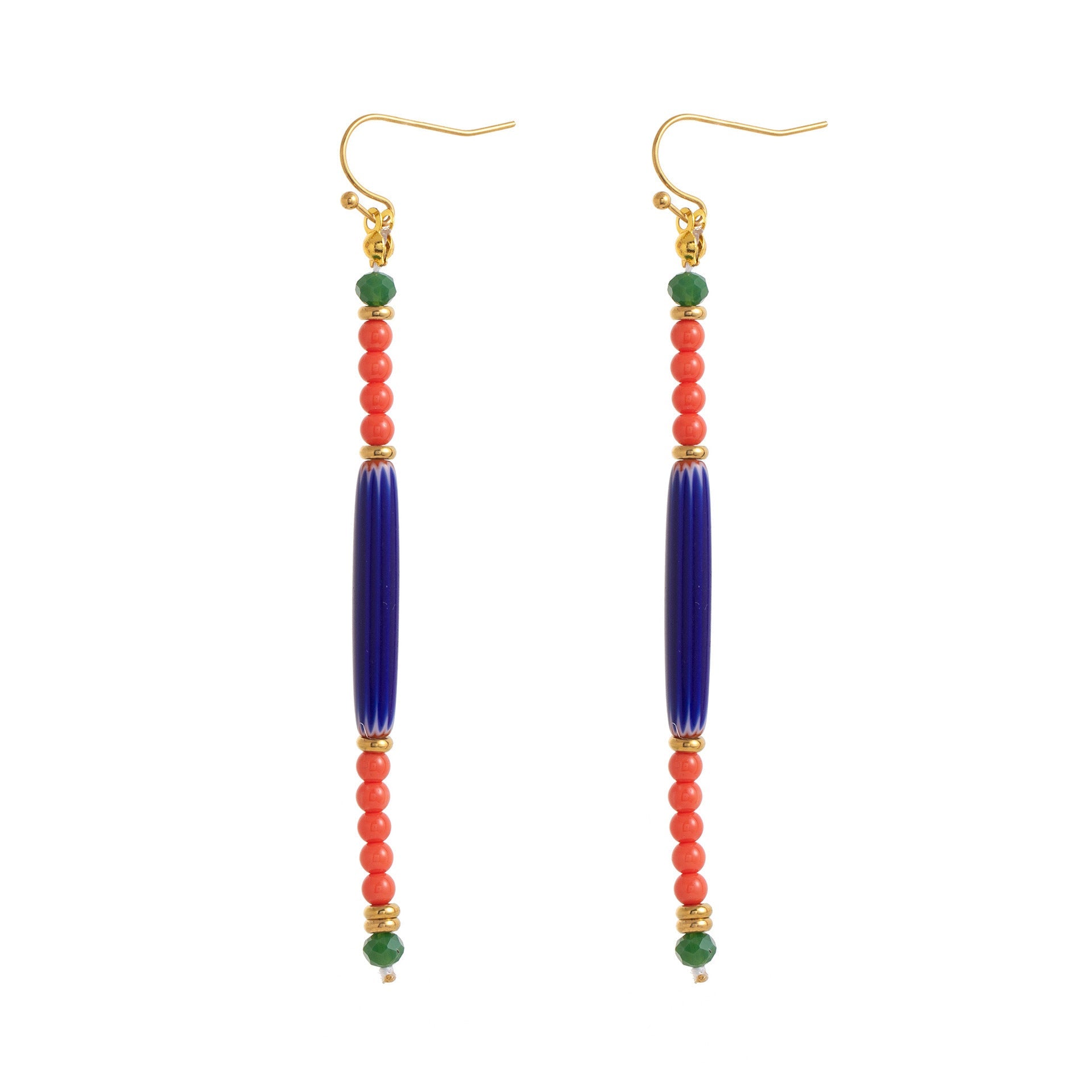 Gold-plated Stainless Steel Stud Earrings