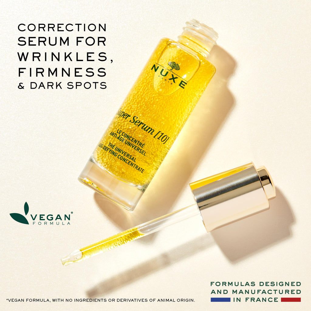 Nuxe Super Serum 10 Anti-Aging Serum with Niacinamide & Hyaluronic Acid - 30ml