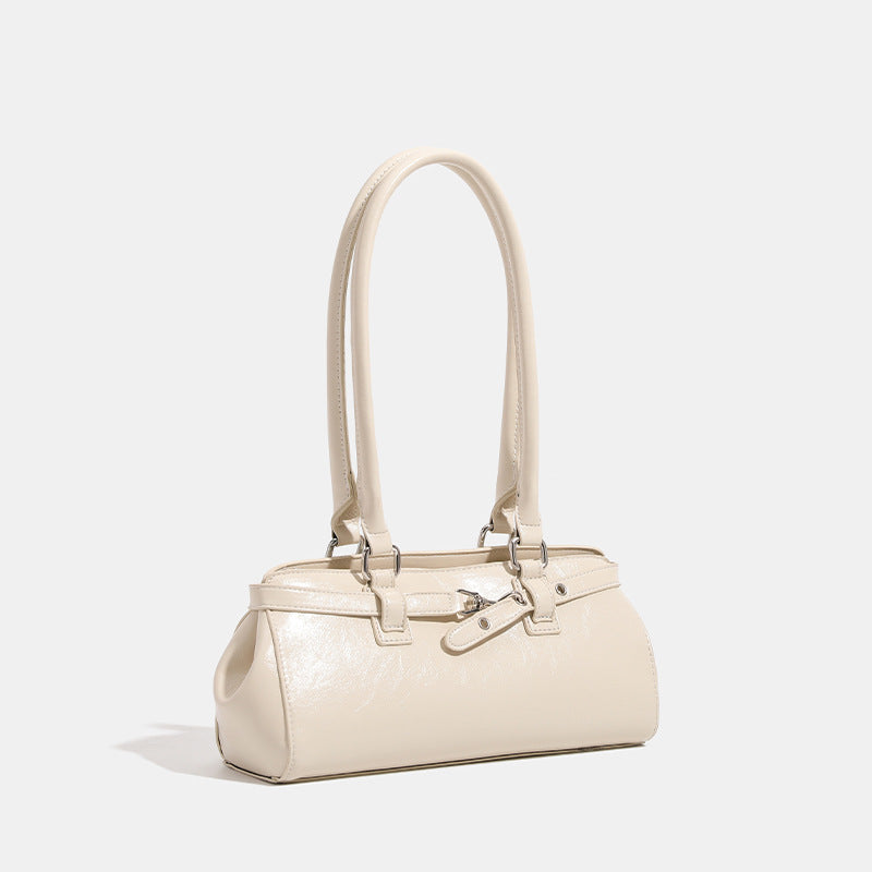 Niche Textured Womens Sophisticated Commuter Pillow Bag