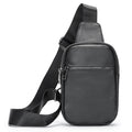 Men's Leather Crossbody Chest Bag