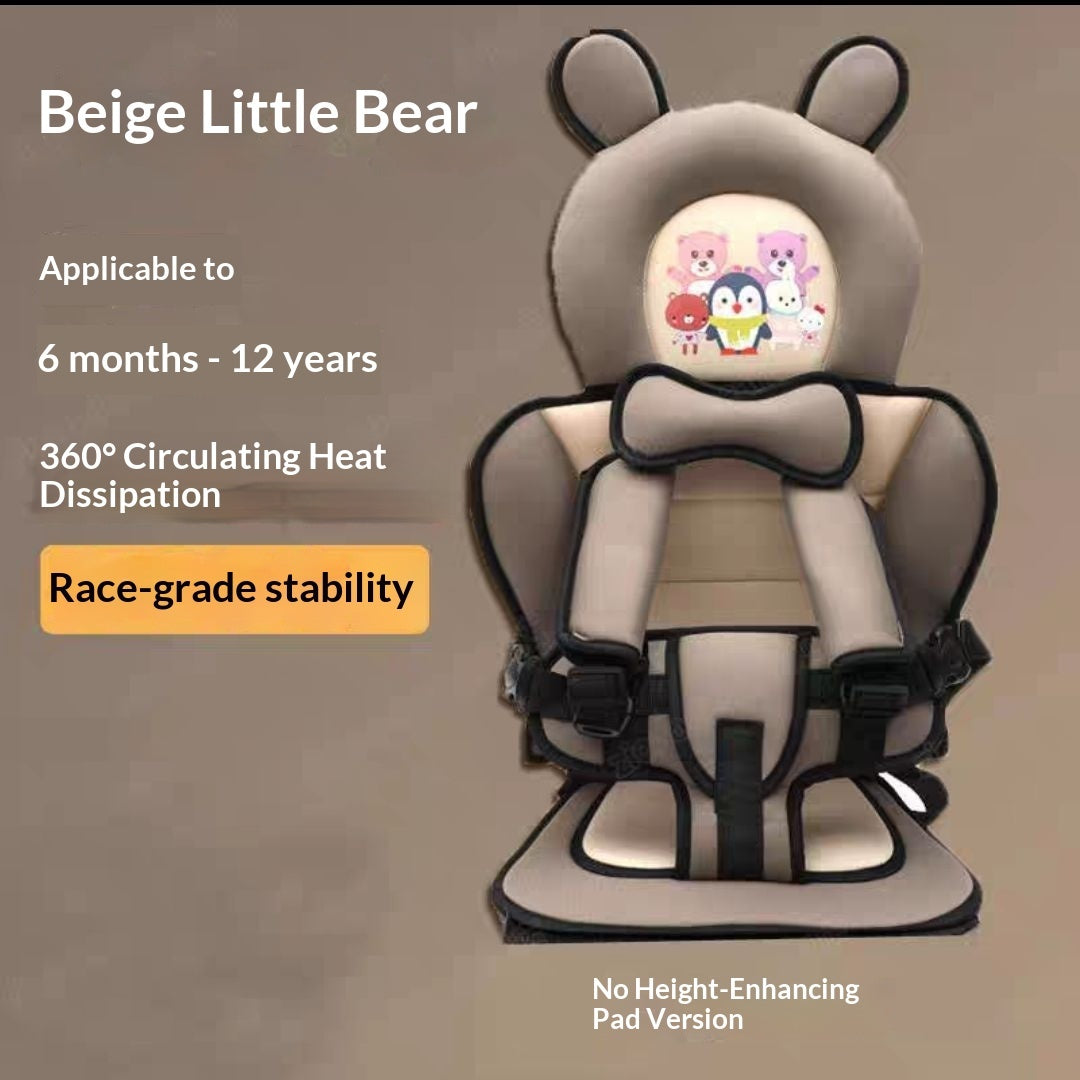 Infant Safe Seat Mat Portable Baby Safety Seat Children's Chairs Updated Version Thickening Sponge Kids Car Stroller Seats Pad