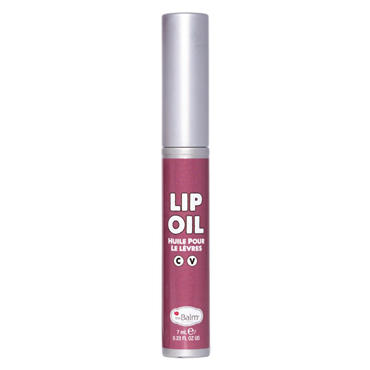 theBalm Berry Fast Lip Oil: Tinted, High-Shine, Non-Sticky - Hydrating Lip Care & Subtle Color
