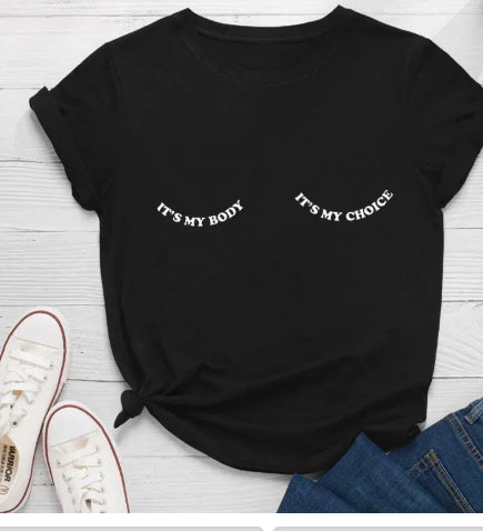 Womens Printed Summer Simple Casual Crew Neck T Shirt