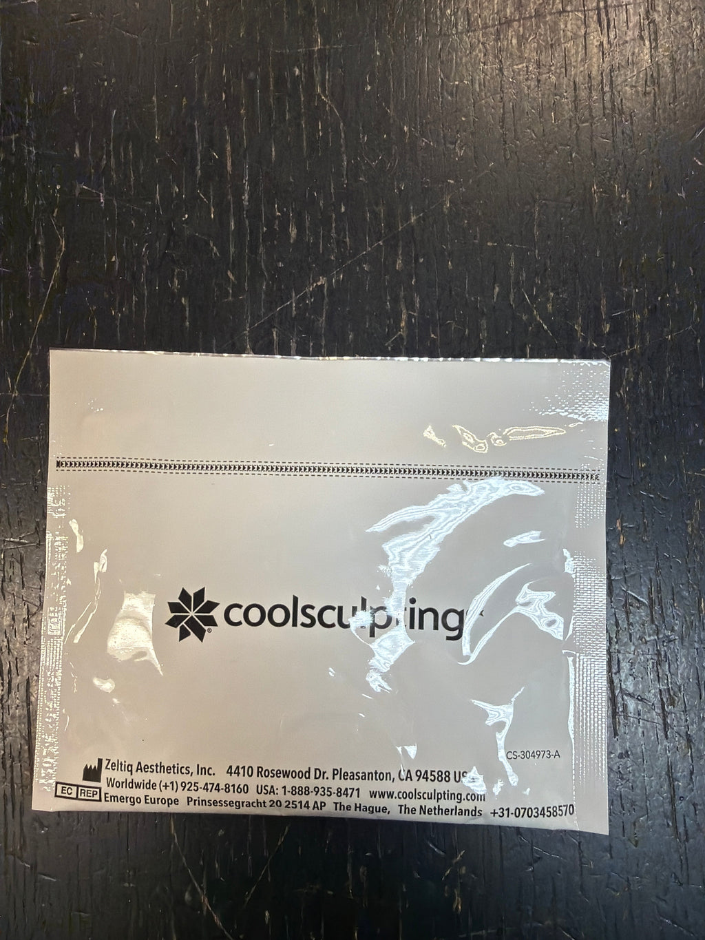 CoolSculpting Pretreatment Skin Wipe CS-CD-PSW-10-00 – Single Packet