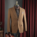 Stylish Casual And Sophisticated Striped Mens Suit Set