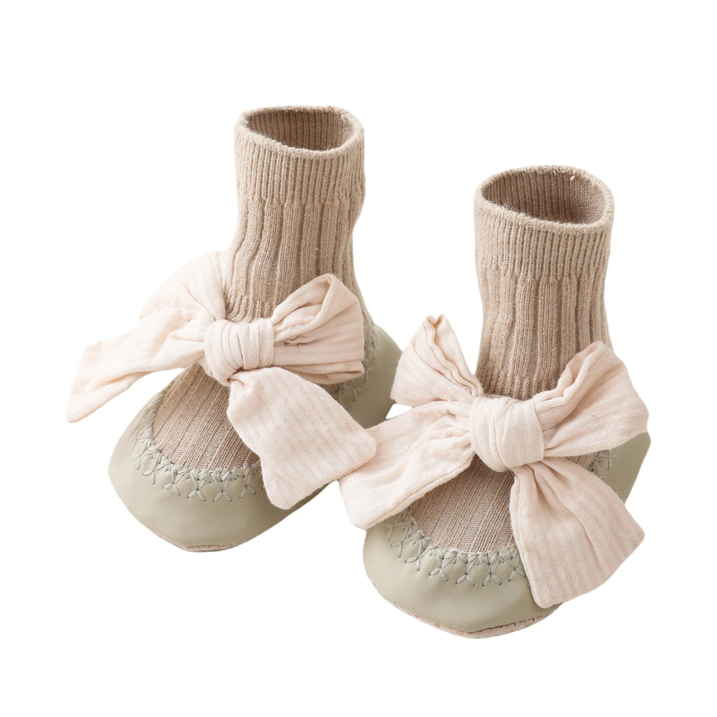New Baby Floor Footwear Soft Bottom Cute Princess Baby Toddler Lace Footwear