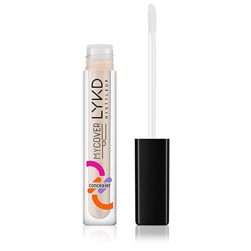 LYKD Liquid Concealer - High Coverage, Illuminating Formula for Flawless Makeup