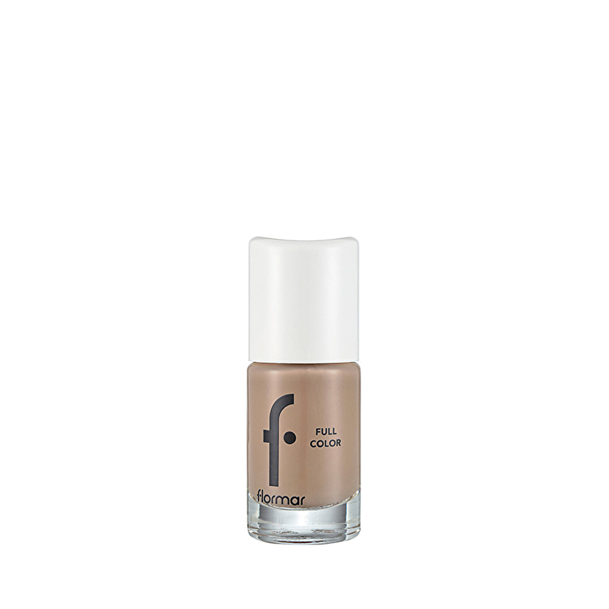 Flormar Full Color Extra Pigmented Nail Polish Go Nude - 0.5 Fl Oz | Long Lasting