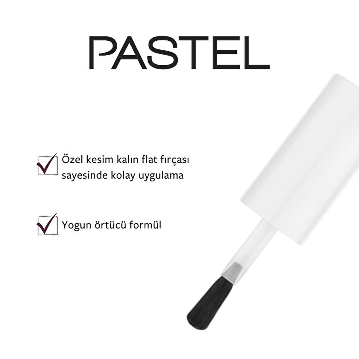 Pastel Nail Polish 406 - Long-Lasting Glossy Finish | 13ml