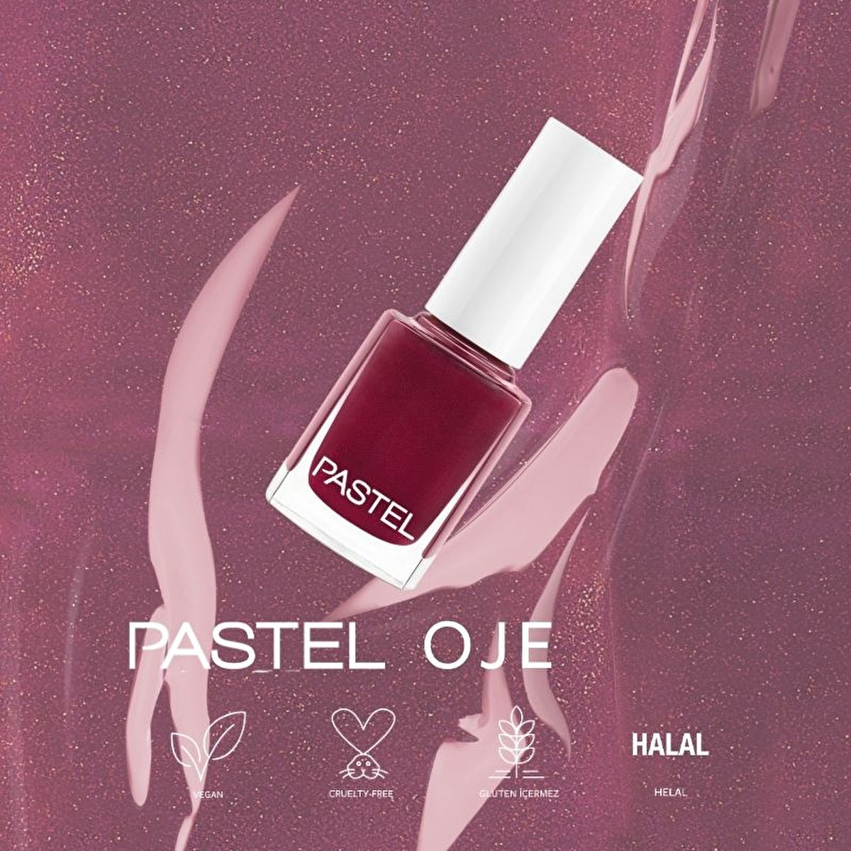 Pastel Nail Polish 406 - Long-Lasting Glossy Finish | 13ml