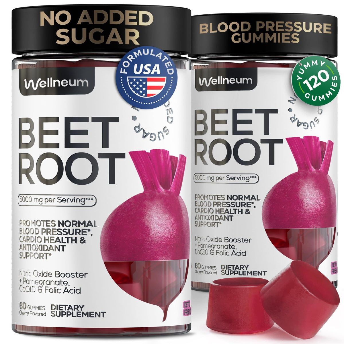 Beet Root Chews 5000 mg 2-Pack with Pomegranate