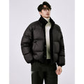 Lightweight White Duck Down Stand Collar Down Jacket